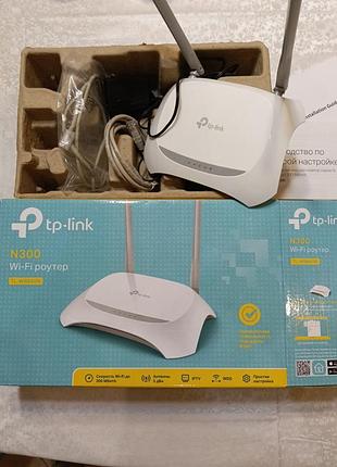 Wi-fi роутер маршрутизатор tp-link n300, tl-wr850n