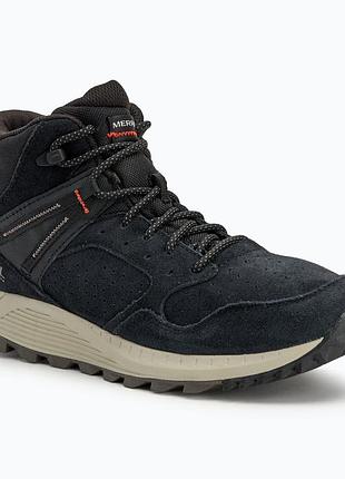 Urbanshop com ua чоловічі туристичні черевики merrell wildwood mid ltr wp чорні розміри запитуйте