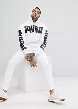 Мужской спортивный костюм puma (пума) белый индонезия