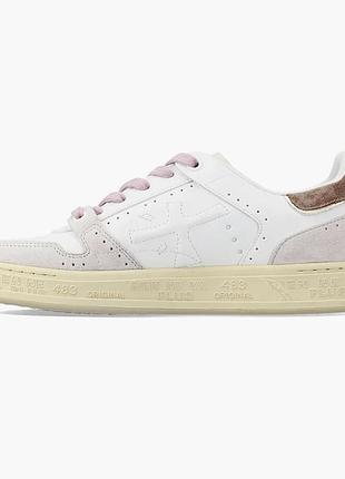 Urbanshop com ua жіночі кросівки premiata quinn var.7649 white/beige quinnd-7649 (оригінал) розміри запитуйте