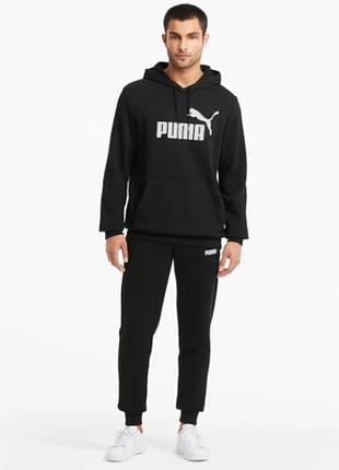 Чоловічий спортивний костюм puma (пума) чорний індонезія
