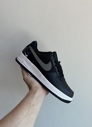 Nike air force 1 low se mini swoosh casual shoes black 41 уценка