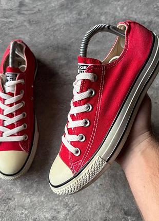 Кроссовки мужские converse all star red low (40 (25.5 см))