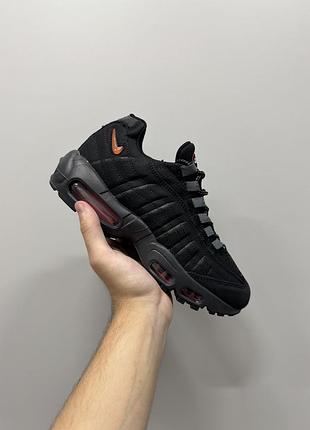 Nike air max 95 black orange red