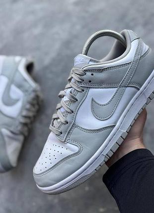 Кроссовки мужские nike dunk low retro “grey fog” (41 (26 см))