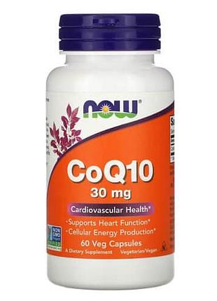 Now co q10 30 mg 60 капсул