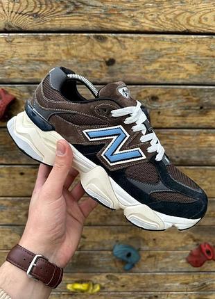 Кросівки new balance 9061 чоловічі no brend коричневий (nb9060 brown (42 (27 см))
