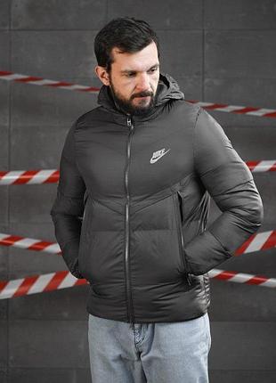 Зимняя куртка nike grey вт4725