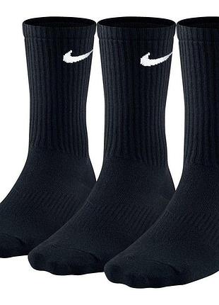 Шкарпетки nike u nk perf ltwt crew 3pr чорний унісекс l (42-46)