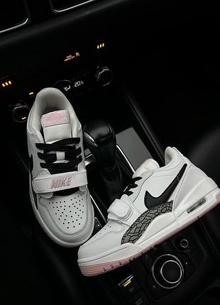 Женские кроссовки nike legacy 312 low pink / white 1311