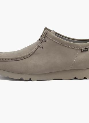 Urbanshop com ua туфлі чоловічі clarks originals wallabee gtx grey 26180662 розміри запитуйте