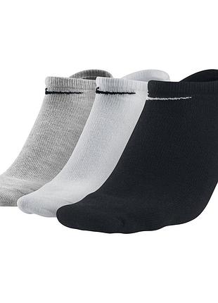 Шкарпетки nike u nk ltwt ns 3pr-value мультиколор унісекс 34-38