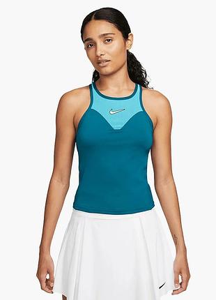 Urbanshop com ua майка женская nike court dri-fit slam tank blue fd7929-381 размеры запиту