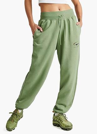Urbanshop com ua штани жіночі nike ns phnx flc hr os pant prnt green fn7716-386 розміри запитуйте