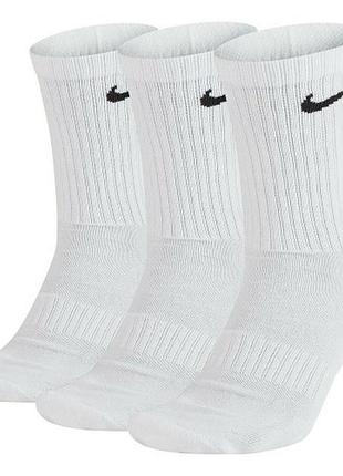Носки nike sx7666-100 (1пара), белый, размер (eu) - 46-50