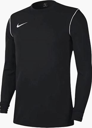 Джемпер nike park 20 crew top black fj3004-010, чёрный, размер (eu) - s