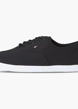 Urbanshop com ua кросівки чоловічі tommy hilfiger canvas lace up sneaker black fw0fw07805-bds розміри запитуйте
