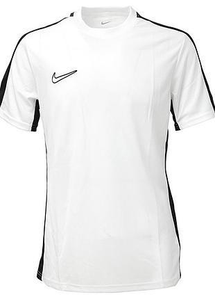 Футболка игровая nike dri-fit academy 23 dr1336-100, белый, размер (eu) - s