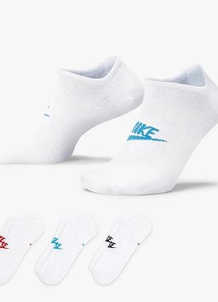 Носки nike u nk nsw everyday essential ns белый унисекс 34-38