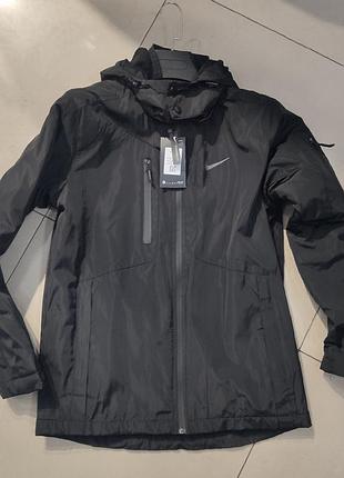 Куртка, ветровка на флисе nike осень-зима (турция) xl(52)