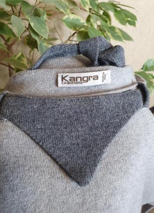 Шикарный джемпер, свитер от итальянского бренда kangra cashmere, оригинал5 фото