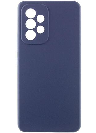 Чехол silicone cover lakshmi full camera (aaa) для samsung galaxy a52 4g / a52 5g / a52s темно-синий / midnight blue