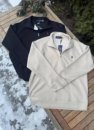 Худі polo ralph lauren на півзамку — брендовий чоловічий худі з капюшоном, преміум якість