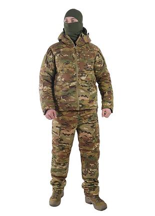 Зимний костюм tactical series с утеплением thermoloft до -30°c | водоотталкивающий, дышащий, rip-stop
