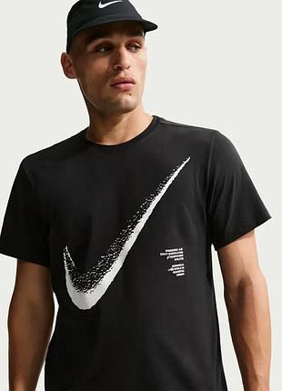 Чоловіча футболка nike dri-fit heritage ih1955-010