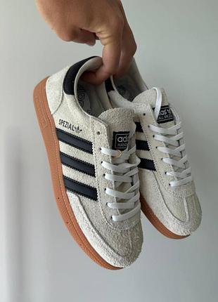 Женские кроссовки адидас специал adidas spezial beige black 38