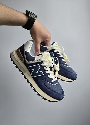 New balance 574 legacy • blue beige •