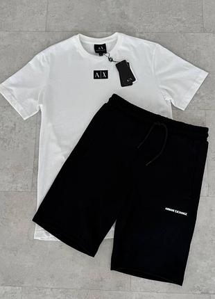 Чоловічий набір на літо (футболка+шорти) armani