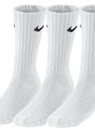 Носки nike u nk v cush crew - 3pr value белый уни 46-50
