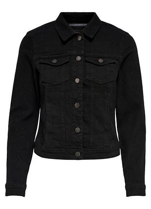 Куртка джинсова onlwonder life ls jacket bb pim004 15221997 black denim only m чорний 15221997blackdenim