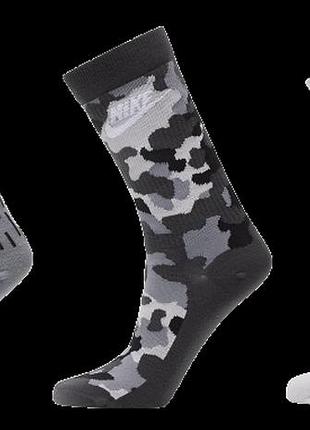 Носки nike u nk everyday essential crew серый уни 34-38