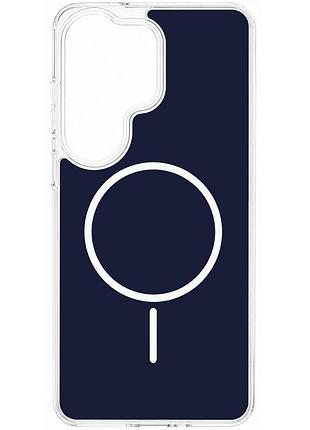 Чехол tpu+pc nami with magsafe для samsung galaxy s26 ultra midnight blue