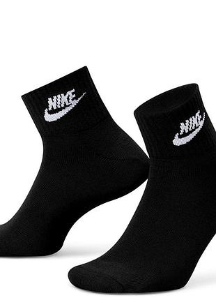 Носки nike u nk nsw everyday essential an черный уни 38-42