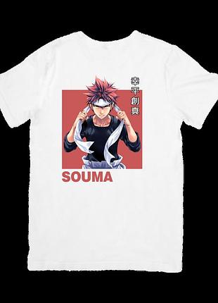 Футболка повар-боец сома (shokugeki no soma)