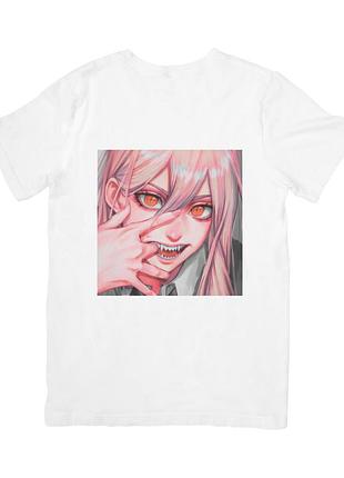 Футболка человек-бензопила (chainsaw man)
