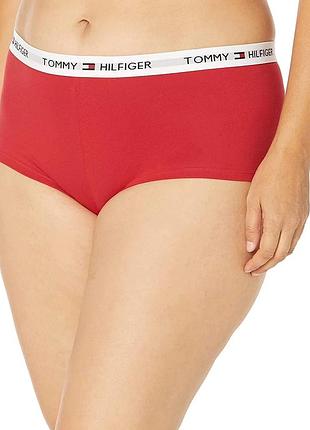 Жіночі трусики-шортики tommy hilfiger червоні l
