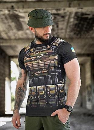 Тактическая потоотводящая футболка oblivion armor дл7159