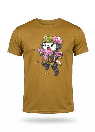 Тактична футболка selion warrior coyot тр6765