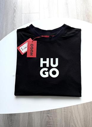 Мужская футболка hugo черная l