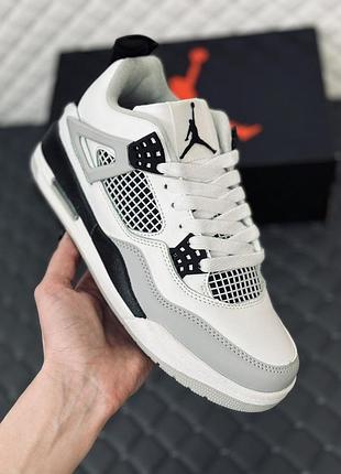 Кроссовки весенние nike jordan 4 retro кроссовки унисекс найк джордан ретро 4 кросовки джордан 40, 40