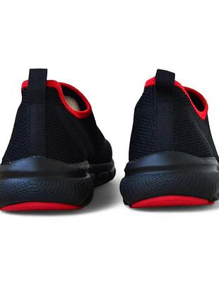 Classica мокасини black red 4