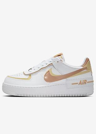 Женские кроссовки стильные повседневные найк оригинал nike w af1 shadow dz1847-111