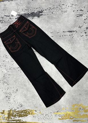 Джинси true religion black/red