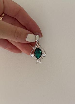 Сережки жіночі з камінчиками
