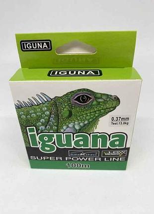 Лiска iguana 0,37мм 13,8кг 100м прозорий sm-y-18-037 тм prc