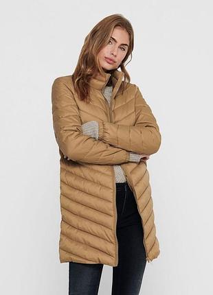 Жіноче пальто онлі оригінал only onlnewtahoe coat cc otw 15232992-toasted coconut only m коричневий 15232992-toasted coconut
